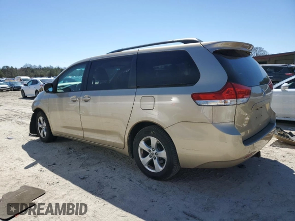 2011 Toyota Sienna LE AAS with VIN 5TDKK3DC3BS079625, listed as a Copart auction lot 50806285 with 174,449 mi miles and Salvage Title. Bid and sale history available at DreamBid. Image 2.