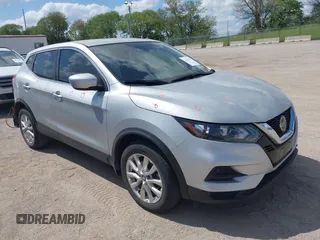 2021 Nissan Rogue S z VIN JN1BJ1AW4MW448133, wystawiony jako IAAI lot #42286812 z przebiegiem 46 449 mil mil oraz . Historia ofert i sprzedaży dostępna na DreamBid. Obrazek 1.