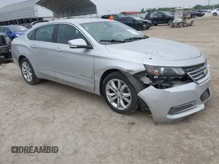 2017 Chevrolet Impala LT with VIN 2G1105S30H9169955, listed as a IAAI auction lot 42301101 with 191,587 mi miles and . Bid and sale history available at DreamBid. Image 1.