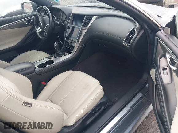 2020 Infiniti Q60 Luxe with VIN JN1EV7EK6LM340103, listed as a IAAI auction lot 41513787 with 81,054 mi miles and . Bid and sale history available at DreamBid. Image 5.