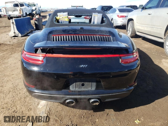 2017 Porsche 911 Carrera S with VIN WP0CB2A9XHS154652, listed as a Copart auction lot 42603454 with 68,132 mi miles. Bid and sale history available at carsss.com. Image 6.
