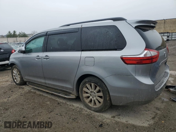 2016 Toyota Sienna LE with VIN 5TDJK3DC7GS128568, listed as a Copart auction lot 84091654 with 0 mi miles and Salvage Title. Bid and sale history available at carsss.com. Image 2.