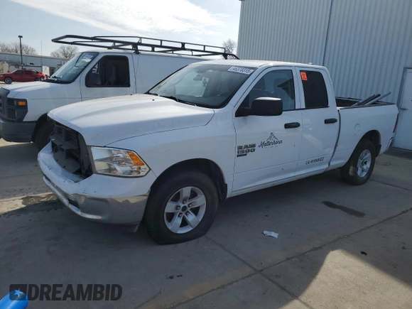 2019 Ram 1500 Classic Tradesman with VIN 1C6RR6FGXKS627811, listed as a Copart auction lot 46370315 with 191,908 mi miles and Clean Title. Bid and sale history available at carsss.com. Image 1.