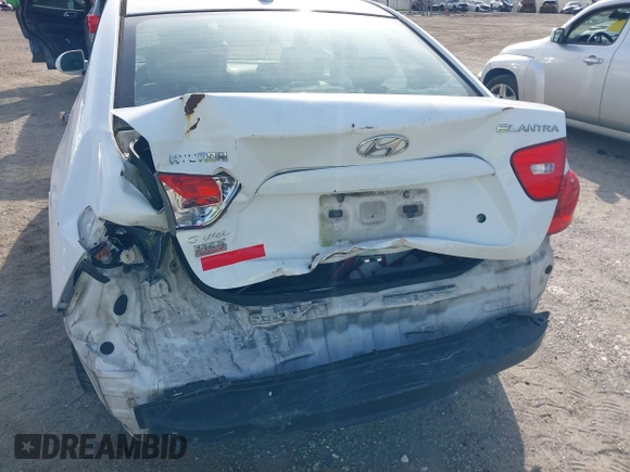 2007 Hyundai Elantra GLS with VIN KMHDU46D27U163769, listed as a IAAI auction lot 42630160 with 133,905 mi miles and . Bid and sale history available at DreamBid. Image 6.