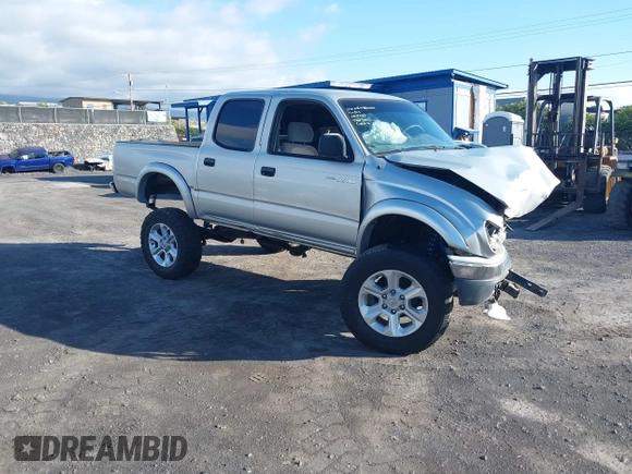 2002 Toyota Tacoma PreRunner with VIN 5TEGN92N42Z005511, listed as a IAAI auction lot 41313457 with Not Provided miles and . Bid and sale history available at DreamBid. Image 1.