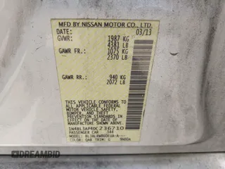 2013 Nissan Altima SL with VIN 1N4BL3AP4DC236710, listed as a IAAI auction lot 42674095 with 212,483 mi miles and . Bid and sale history available at DreamBid. Image 9.