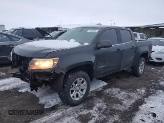 2020 Chevrolet Colorado 2WD LT with VIN 1GCGSCEN3L1187991, listed as a Copart auction lot 41555605 with 73,979 mi miles and Salvage Title. Bid and sale history available at carsss.com. Image 1.