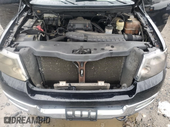 2005 Ford F-150 XLT with VIN 1FTPW145X5KE63882, listed as a Copart auction lot 63299475 with 204,166 mi miles and Salvage title. Bid and sale history available at DreamBid. Image 11.