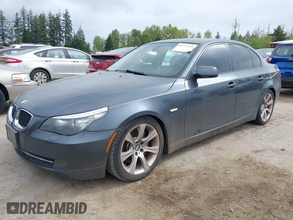 2008 BMW 5 Series 535i with VIN WBANW13508CZ73114, listed as a IAAI auction lot 42117643 with 218,473 mi miles and . Bid and sale history available at carsss.com. Image 2.