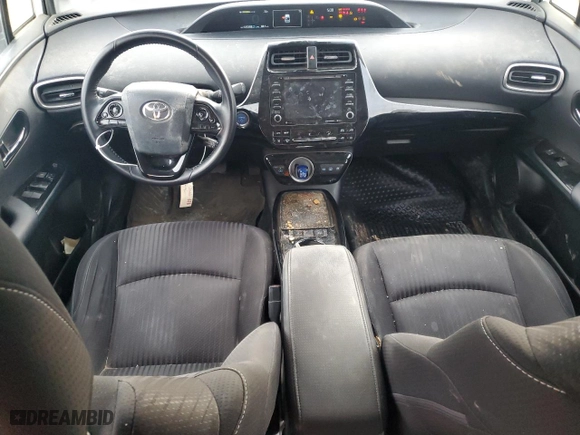 2021 Toyota Prius Prime LE with VIN JTDKAMFP9M3195389, listed as a Copart auction lot 47269695 with 127,256 mi miles and Salvage Title. Bid and sale history available at carsss.com. Image 8.