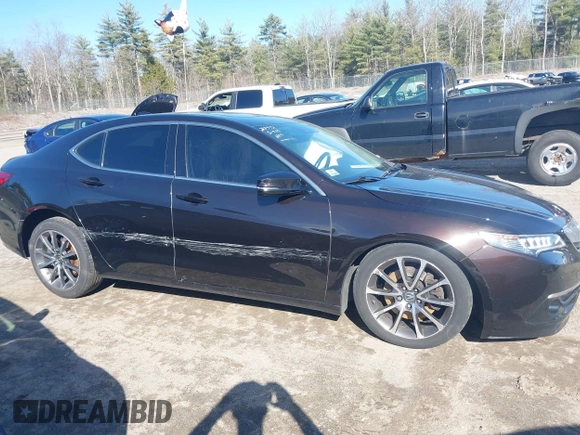 2016 Acura TLX Advance with VIN 19UUB3F70GA004153, listed as a IAAI auction lot 41802420 with 96,501 mi miles and . Bid and sale history available at DreamBid. Image 18.
