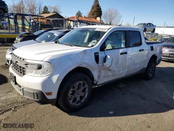 2023 Ford Maverick XL with VIN 3FTTW8E30PRA22748, listed as a Copart auction lot 47239485 with 26781 miles and Salvage Title. Bid and sale history available at carsss.com. Image 1.