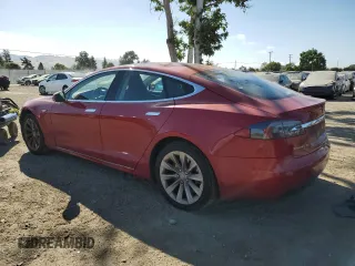 2016 Tesla Model S 70 with VIN 5YJSA1E17GF159171, listed as a Copart auction lot 57258495 with 119,849 mi miles and Salvage title. Bid and sale history available at DreamBid. Image 2.