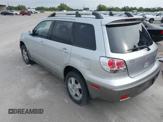 2003 Mitsubishi Outlander XLS with VIN JA4LZ41G53U107011, listed as a IAAI auction lot 41799550 with 164,519 mi miles. Bid and sale history available at carsss.com. Image 3.