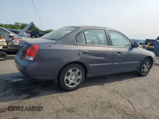 2002 Hyundai Elantra GLS with VIN KMHDN45D22U384067, listed as a Copart auction lot 59384065 with 131,236 mi miles and Salvage title. Bid and sale history available at DreamBid. Image 3.