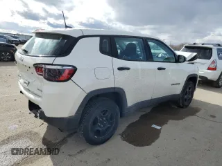 2021 Jeep Compass Freedom with VIN 3C4NJDAB3MT545189, listed as a Copart auction lot 45540474 with 32,563 mi miles and Salvage Title. Bid and sale history available at carsss.com. Image 3.
