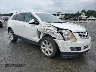 2013 Cadillac SRX Premium Collection with VIN 3GYFNEE32DS644426, listed as a Copart auction lot 59775625 with 106,240 mi miles and Salvage title. Bid and sale history available at DreamBid. Image 4.