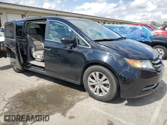 2016 Honda Odyssey EX-L z VIN 5FNRL5H68GB002126, wystawiony jako Copart lot #57836615 z przebiegiem 157 073 mil mil oraz Szkoda całkowita • Salvage title. Historia ofert i sprzedaży dostępna na DreamBid. Obrazek 4.