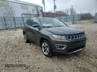 2018 Jeep Compass Limited с VIN 3C4NJDCB8JT454542, выставлен на аукционе Copart как лот 51874225 с пробегом 71 681 миль миль и На запчасти • Non repairable. История ставок и продаж доступна на DreamBid. Изображение 11.