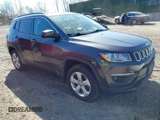 2018 Jeep Compass Altitude with VIN 3C4NJDBBXJT202826, listed as a IAAI auction lot 42012645 with 125,839 mi miles and . Bid and sale history available at carsss.com. Image 1.
