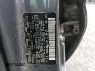 2008 Hyundai Tucson GLS with VIN KM8JM12B88U733619, listed as a Copart auction lot 68029124 with 0 mi miles and Salvage Title. Bid and sale history available at carsss.com. Image 13.