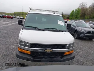 2021 Chevrolet Express Cargo Van with VIN 1GCWGAF7XM1217071, listed as a IAAI auction lot 41959458 with 42,596 mi miles. Bid and sale history available at carsss.com. Image 12.