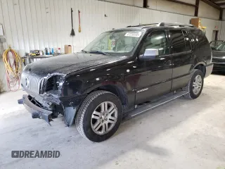 2007 Mercury Mountaineer Premier with VIN 4M2EU48817UJ01332, listed as a Copart auction lot 47256995 with 159,102 mi miles and Salvage Title. Bid and sale history available at carsss.com. Image 1.