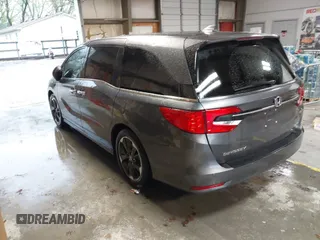 2024 Honda Odyssey Elite with VIN 5FNRL6H97RB031524, listed as a IAAI auction lot 41928350 with 11,681 mi miles. Bid and sale history available at carsss.com. Image 3.