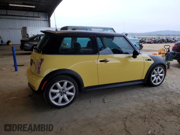 2003 MINI Hardtop S with VIN WMWRE33453TD66337, listed as a Copart auction lot 45058495 with 79,246 mi miles and Clean Title. Bid and sale history available at DreamBid. Image 3.