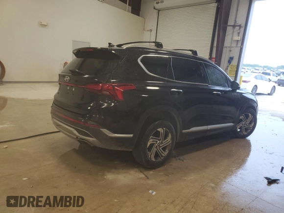 2022 Hyundai Santa Fe SEL with VIN 5NMS64AJ8NH375972, listed as a Copart auction lot 49029125 with 76,958 mi miles and Clean Title. Bid and sale history available at DreamBid. Image 3.
