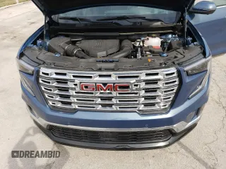2024 GMC Acadia AWD Denali z VIN 1GKENRKS5RJ187208, wystawiony jako Copart lot #48330065 z przebiegiem 7 235 mil mil oraz Szkoda całkowita • Salvage title. Historia ofert i sprzedaży dostępna na DreamBid. Obrazek 12.