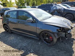 2021 Volkswagen Golf GTI S with VIN 3VW6T7AU7MM005255, listed as a Copart auction lot 89120705 with 26,103 mi miles and Salvage Title. Bid and sale history available at carsss.com. Image 4.