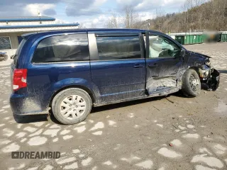 2017 Dodge Grand Caravan SE z VIN 2C4RDGBG8HR682867, wystawiony jako Copart lot #47192325 z przebiegiem 107 667 mil mil oraz Szkody całkowita. Historia ofert i sprzedaży dostępna na DreamBid. Obrazek 3.