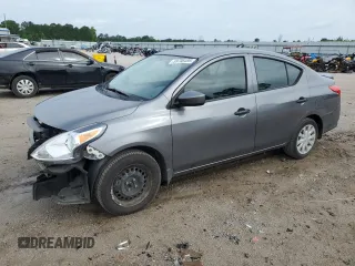 2017 Nissan Versa S Plus с VIN 3N1CN7AP9HL821019, выставлен на аукционе Copart как лот 59705495 с пробегом 72 382 миль миль и Списание • Salvage title. История ставок и продаж доступна на DreamBid. Изображение 1.