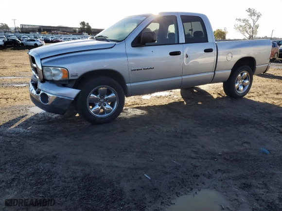 2005 Dodge Ram 1500 SLT with VIN 1D7HA18D05S284518, listed as a Copart auction lot 44152205 with 247,735 mi miles and Salvage Title. Bid and sale history available at carsss.com. Image 1.
