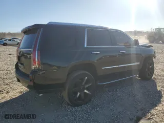 2017 Cadillac Escalade Luxury with VIN 1GYS4BKJXHR207270, listed as a Copart auction lot 46976225 with 125,086 mi miles and Salvage Title. Bid and sale history available at carsss.com. Image 3.