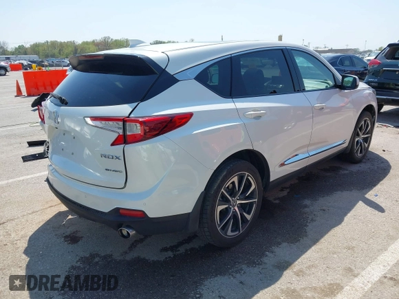 2020 Acura RDX Advance with VIN 5J8TC2H77LL022972, listed as a IAAI auction lot 42057301 with 94,685 mi miles and . Bid and sale history available at carsss.com. Image 4.