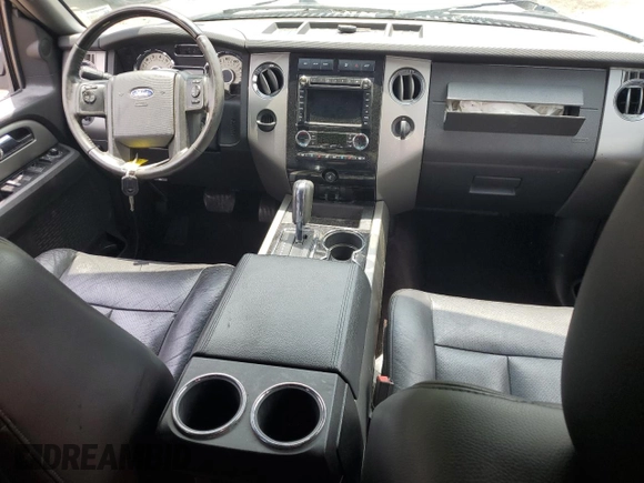 2014 Ford Expedition Limited with VIN 1FMJU1K56EEF33810, listed as a Copart auction lot 56986535 with 378,224 mi miles and Salvage title. Bid and sale history available at DreamBid. Image 8.