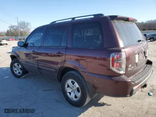 2008 Honda Pilot VP with VIN 5FNYF28288B018942, listed as a Copart auction lot 88707005 with 236,575 mi miles and Salvage Title. Bid and sale history available at carsss.com. Image 2.