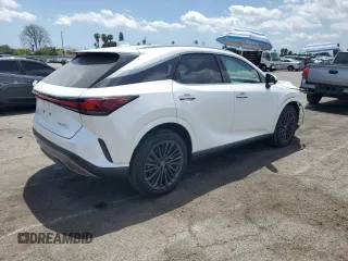 2024 Lexus RX 350 with VIN 2T2BAMBA5RC045694, listed as a Copart auction lot 56254925 with 2,956 mi miles and Salvage title. Bid and sale history available at DreamBid. Image 3.