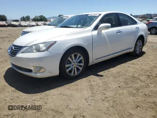 2012 Lexus ES 330 with VIN JTHBK1EG2C2510579, listed as a Copart auction lot 62613925 with 83,310 mi miles and Salvage title. Bid and sale history available at DreamBid. Image 1.