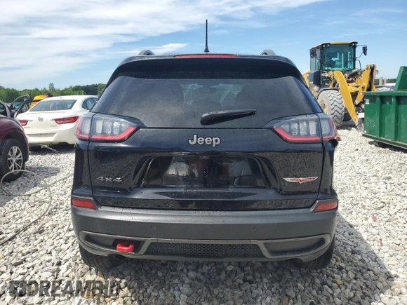 2020 Jeep Cherokee Trailhawk Elite with VIN 1C4PJMBN2LD546324, listed as a Copart auction lot 60826494 with 79,625 mi miles and Salvage title. Bid and sale history available at DreamBid. Image 6.