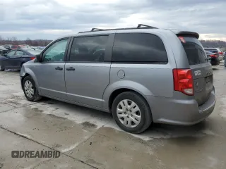 2019 Dodge Grand Caravan SE with VIN 2C4RDGBG2KR777707, listed as a Copart auction lot 46870455 with 129,404 mi miles and Clean Title. Bid and sale history available at DreamBid. Image 2.