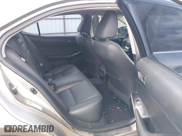 2014 Lexus IS 250 with VIN JTHCF1D20E5004362, listed as a IAAI auction lot 41988424 with 114,452 mi miles. Bid and sale history available at carsss.com. Image 8.