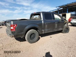 2020 Ford F-150 XL with VIN 1FTEW1C45LKD11649, listed as a Copart auction lot 44363805 with 81,106 mi miles and Salvage Title. Bid and sale history available at carsss.com. Image 3.
