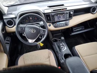 2017 Toyota RAV4 XLE with VIN 2T3RFREV2HW662443, listed as a Copart auction lot 50436345 with 106,691 mi miles and Salvage Title. Bid and sale history available at carsss.com. Image 8.