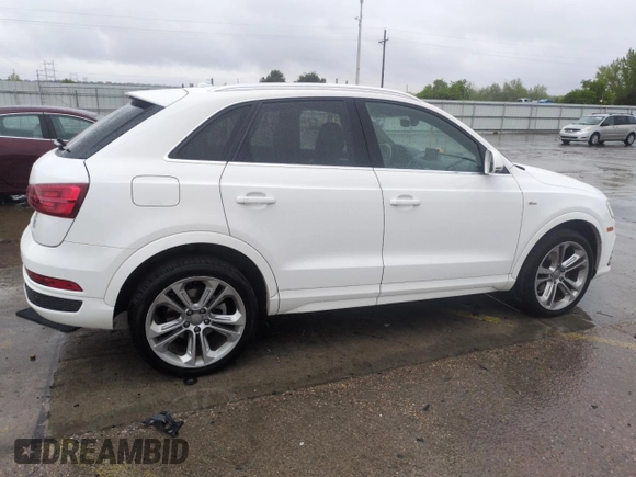 2016 Audi Q3 Prestige with VIN WA1GFCFS1GR023858, listed as a Copart auction lot 55847955 with 181,972 mi miles and Salvage title. Bid and sale history available at DreamBid. Image 3.