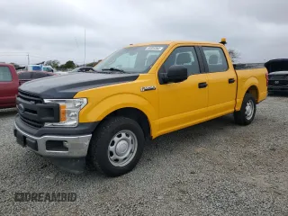2018 Ford F-150 XL with VIN 1FTEW1C53JKF44533, listed as a Copart auction lot 50804965 with 48,795 mi miles and Clean Title. Bid and sale history available at carsss.com. Image 1.