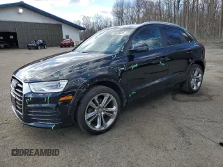 2018 Audi Q3 Premium with VIN WA1ECCFS2JR011130, listed as a Copart auction lot 50335025 with 108,541 mi miles and Clean Title. Bid and sale history available at carsss.com. Image 1.