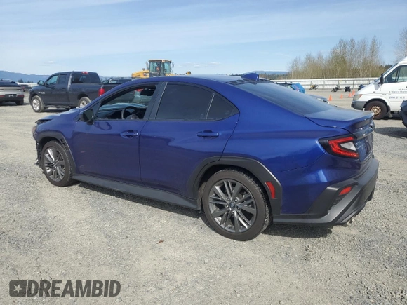 2023 Subaru WRX с VIN JF1VBAA68P9816491, выставлен на аукционе Copart как лот 51762095 с пробегом 8 409 миль миль и Списание • Salvage title. История ставок и продаж доступна на DreamBid. Изображение 2.
